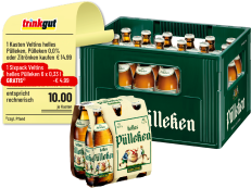 Veltins helles Pülleken, Pülleken 0,0% o. Zitrönken