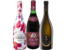 Don Simon Sangria Premium, Saluti Vino Frizzante o. Donna Elisa Lambrusco